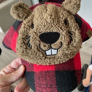 Toddler badger hat Canadian